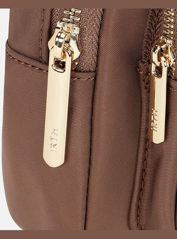 IRTH Solid Crossbody Bag