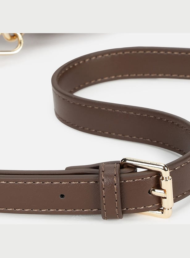 IRTH Solid Crossbody Bag