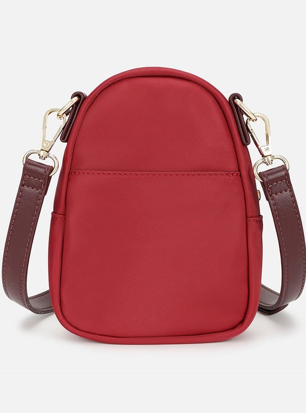 IRTH Solid Crossbody Bag