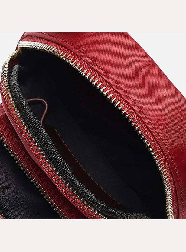 IRTH Solid Crossbody Bag
