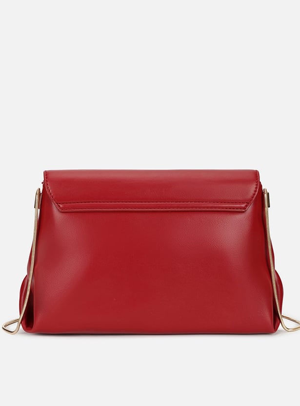 IRTH Embossed Sling Bag