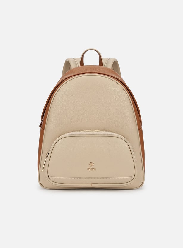 IRTH Colourblocked Laptop Backpack