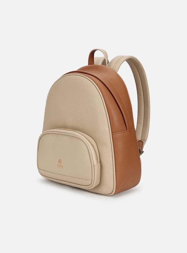 IRTH Colourblocked Laptop Backpack