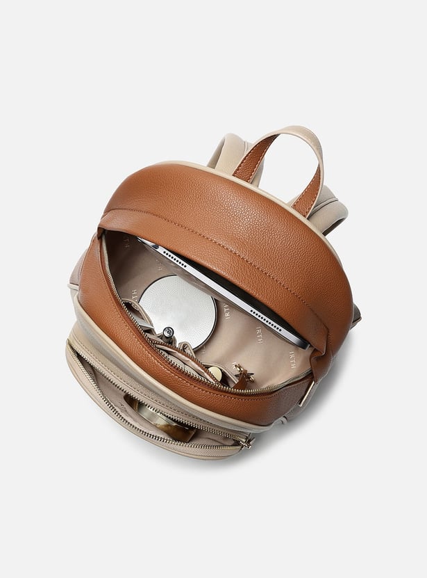 IRTH Colourblocked Laptop Backpack