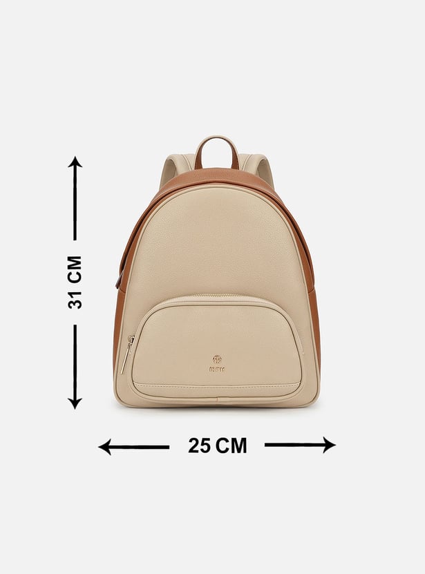IRTH Colourblocked Laptop Backpack