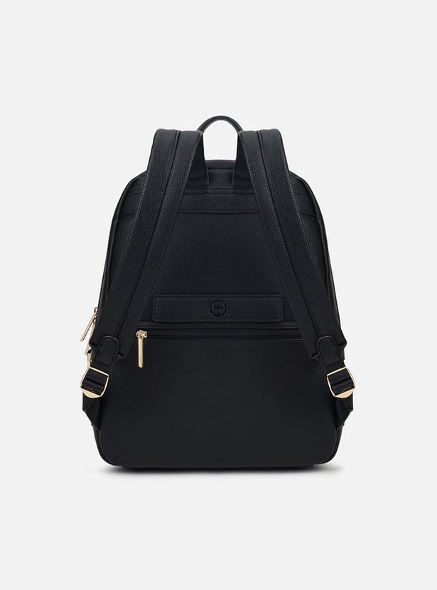 IRTH Contrast Lined Laptop Backpack with Pouch