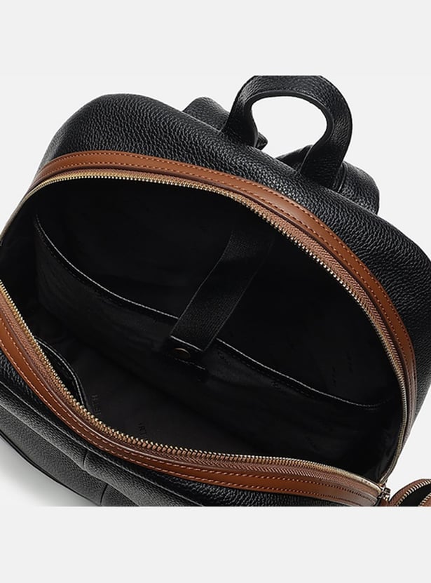 IRTH Contrast Lined Laptop Backpack with Pouch