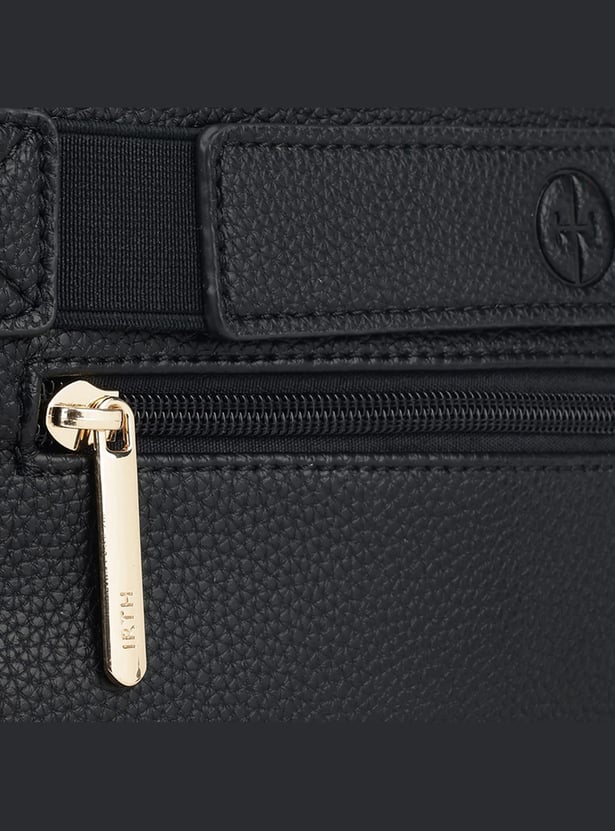 IRTH Contrast Lined Laptop Backpack with Pouch