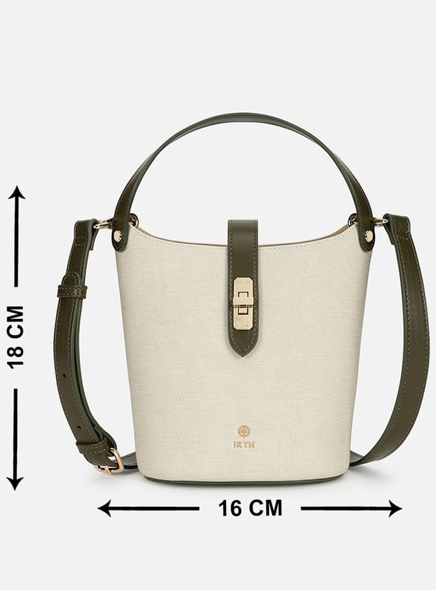 IRTH Solid Bucket Bag