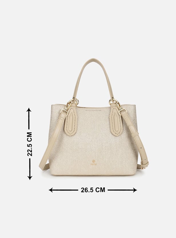 IRTH TEXTURED SHOULDER BAG