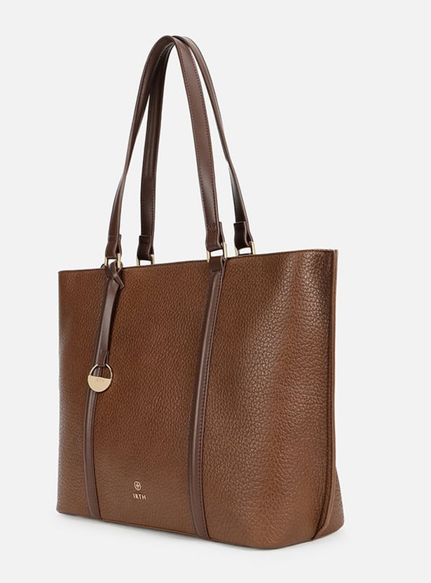 IRTH Textured Shoulder Bag
