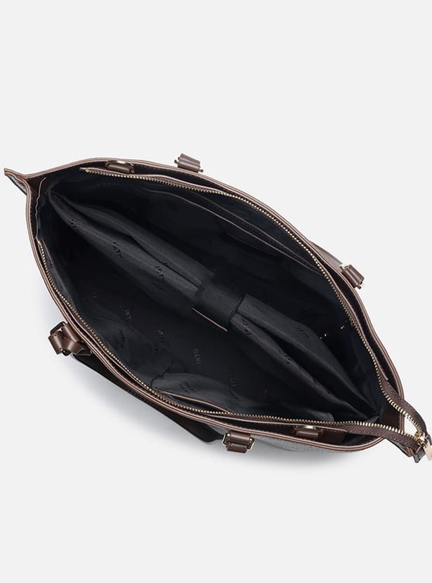 IRTH Textured Shoulder Bag