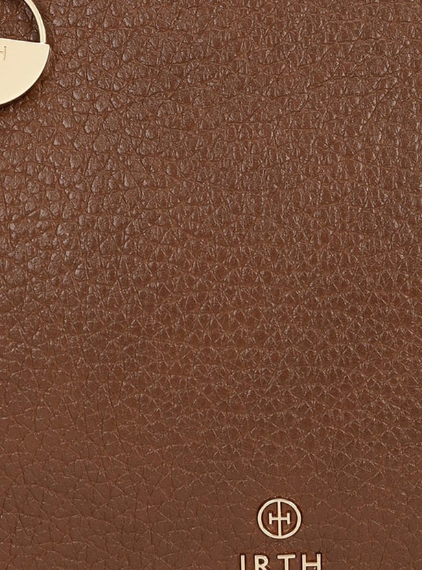IRTH Textured Shoulder Bag