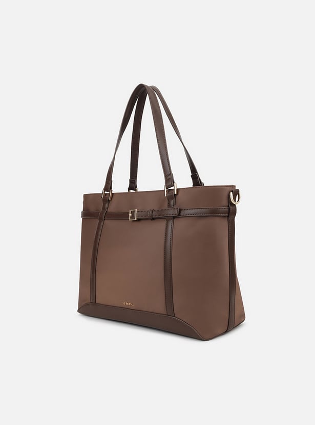 IRTH Contrast Panel Laptop Bag