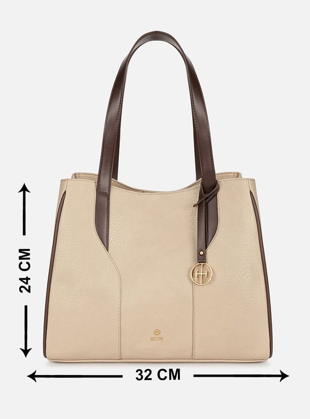 IRTH Textured Shoulder Bag