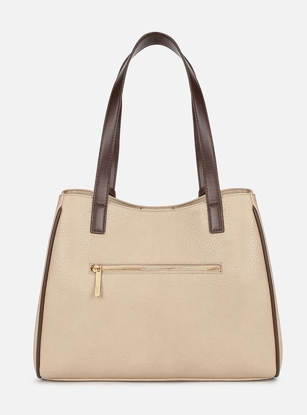 IRTH Textured Shoulder Bag