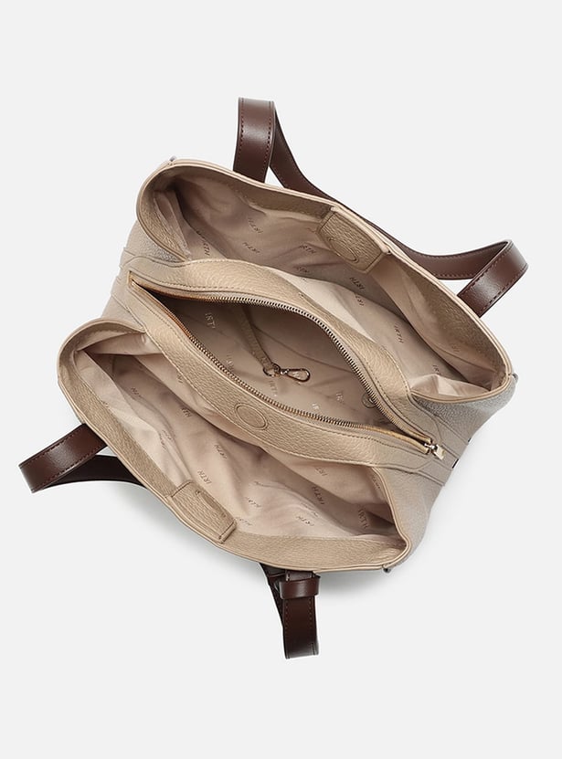 IRTH Textured Shoulder Bag