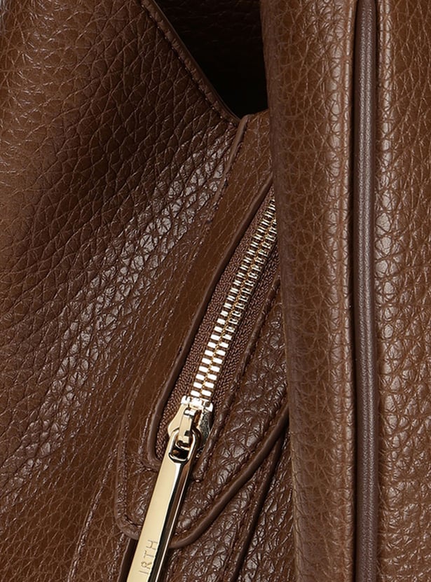 IRTH Textured Shoulder Bag