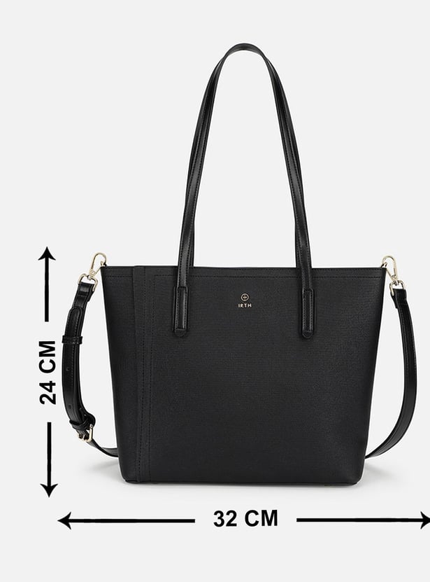 IRTH Solid Shoulder Bag