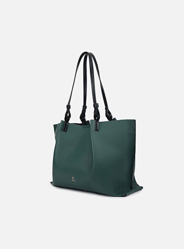 IRTH Solid Shoulder Bag