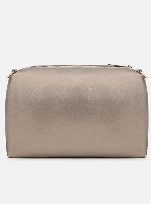 IRTH Solid Shoulder Bag with Pouch