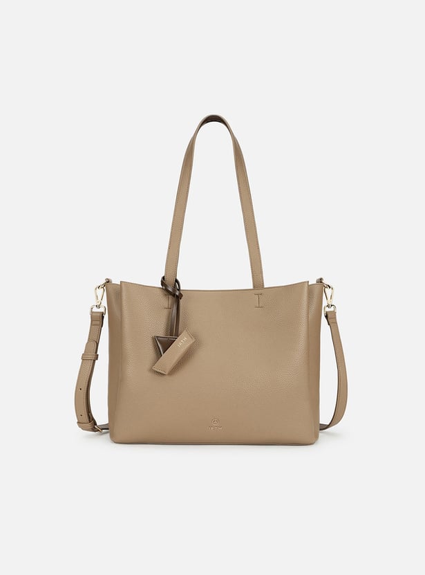 IRTH Textured Shoulder Bag