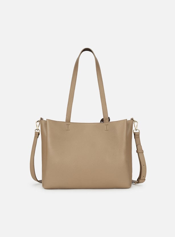 IRTH Textured Shoulder Bag