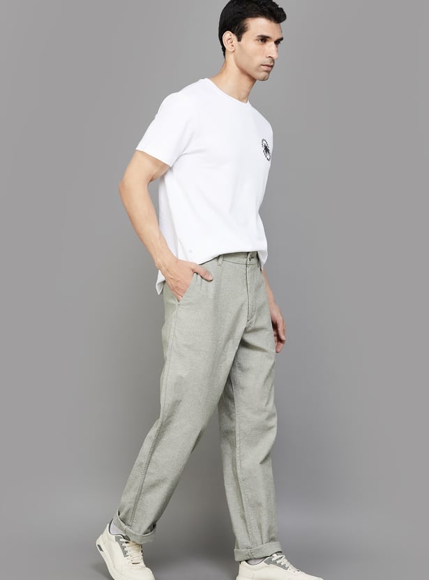 LEVI'S Washed Regular Straight Jeans