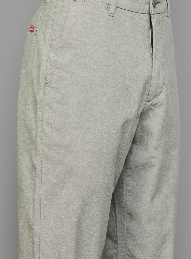 LEVI'S Washed Regular Straight Jeans