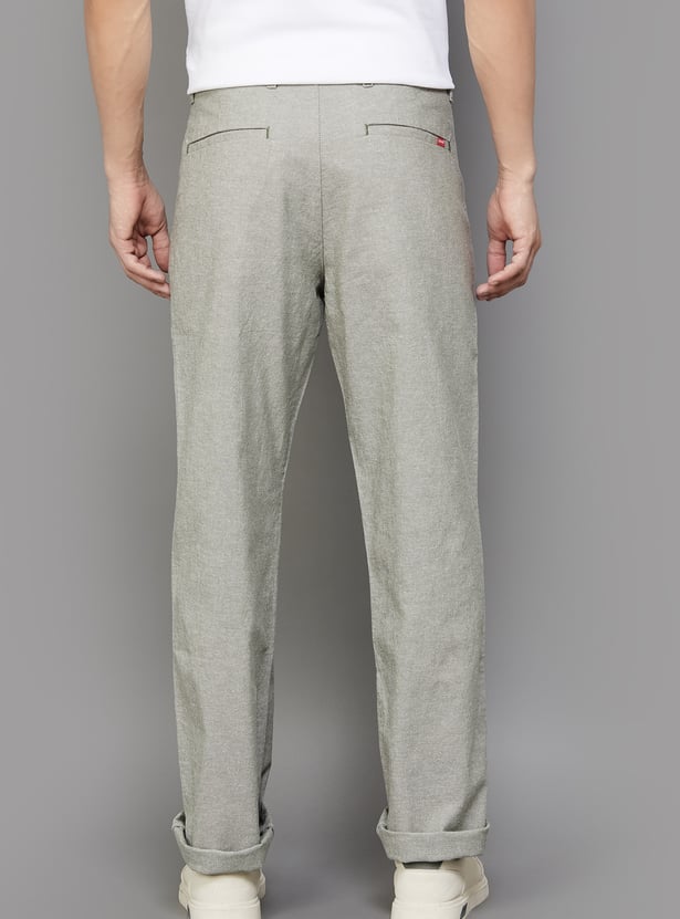 LEVI'S Washed Regular Straight Jeans