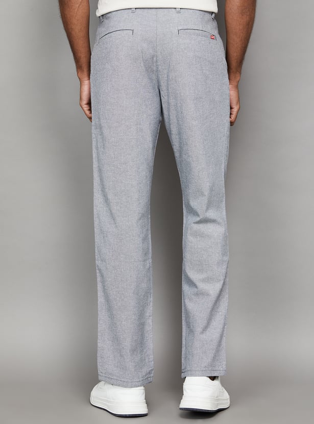 LEVI'S Solid Regular Straight Jeans