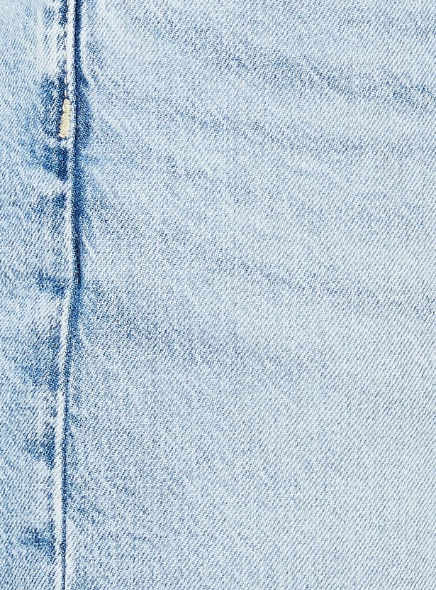 LEVI'S Washed 505 Regular Straight Fit Jeans