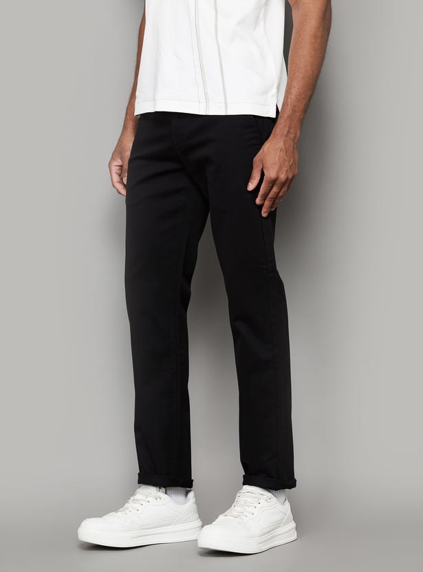LEVI'S Solid Slim Straight Jeans