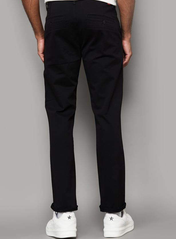LEVI'S Solid Slim Straight Jeans