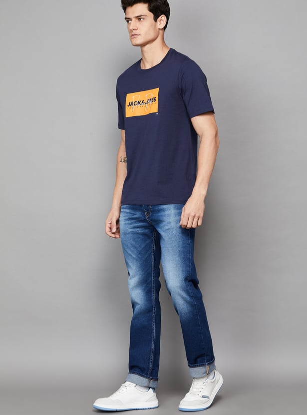 LEVI'S Washed 513 Slim Straight Jeans