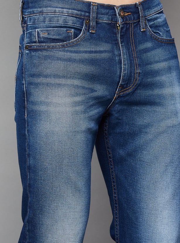 LEVI'S Washed 513 Slim Straight Jeans