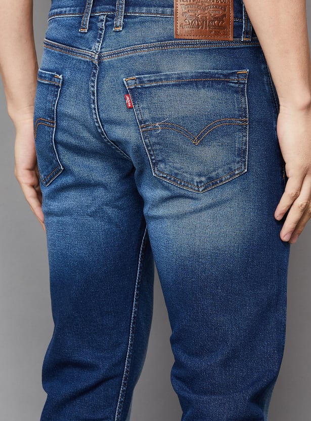 LEVI'S Washed 513 Slim Straight Jeans