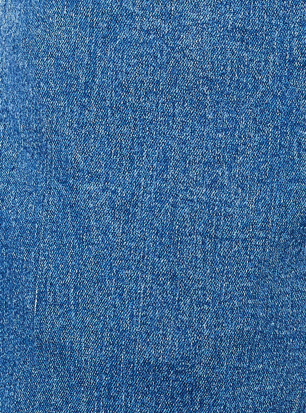 LEVI'S Solid Mid-Wash Slim Straight Jeans