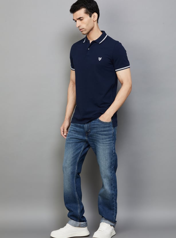 LEVI'S Washed Slim Straight Jeans