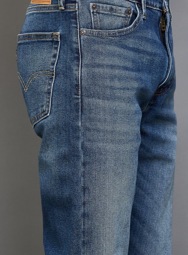 LEVI'S Washed Slim Straight Jeans