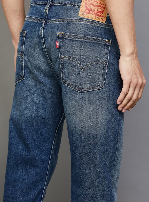 LEVI'S Washed Slim Straight Jeans