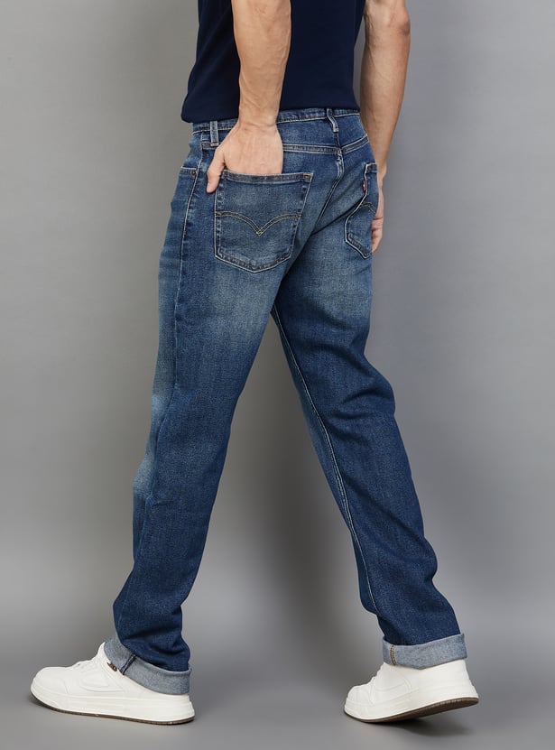 LEVI'S Washed Slim Straight Jeans