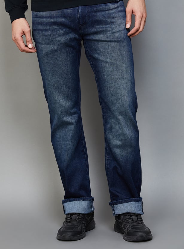 LEVI'S Darkwashed 527 Bootcut Fit Jeans