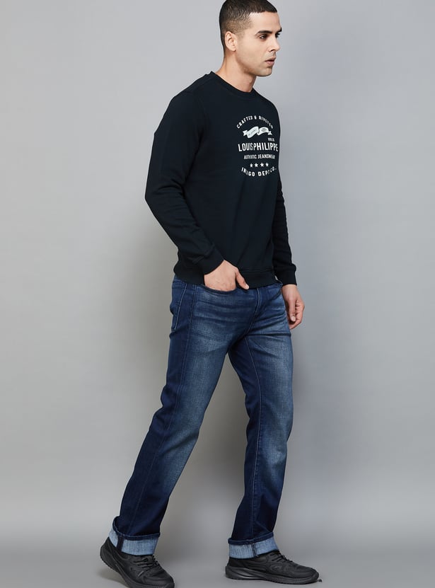 LEVI'S Darkwashed 527 Bootcut Fit Jeans