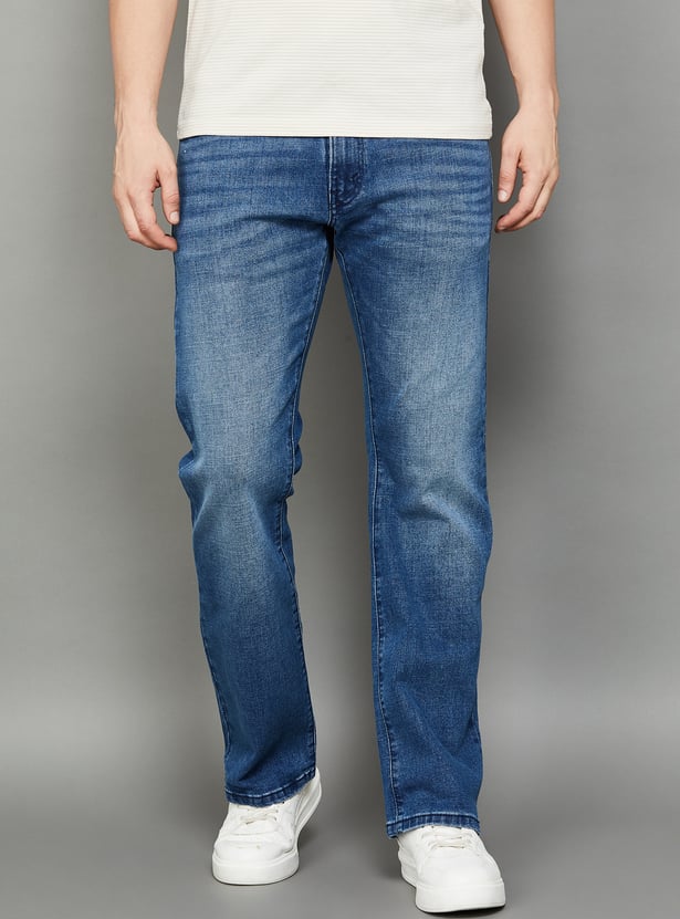 LEVI'S Washed 517 Bootcut Fit Jeans