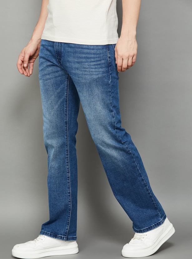 LEVI'S Washed 517 Bootcut Fit Jeans
