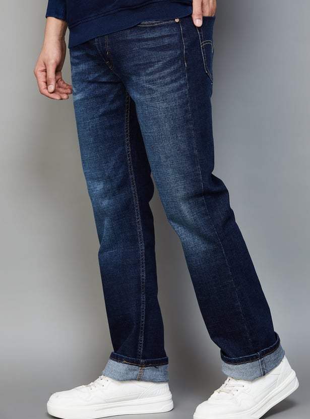 LEVI'S Darkwashed 527 Boocut Jeans
