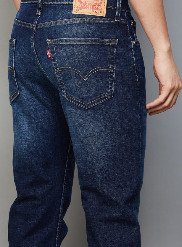 LEVI'S Darkwashed 527 Boocut Jeans