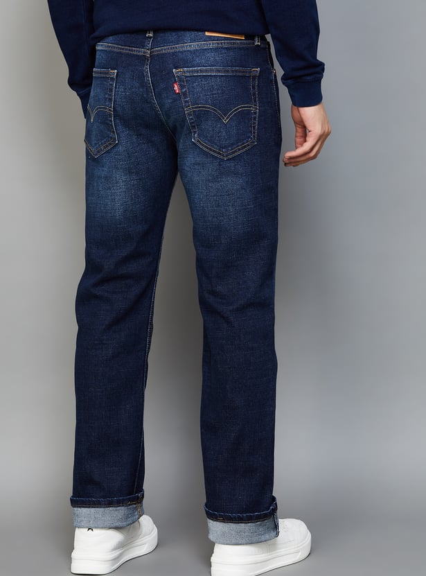 LEVI'S Darkwashed 527 Boocut Jeans