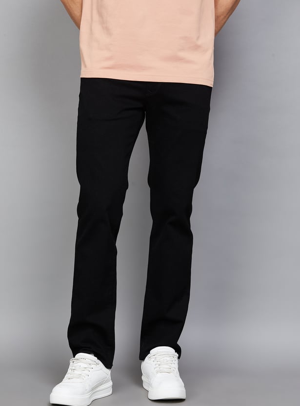 LEVI'S Solid Mid-Rise Boot Cut Jeans